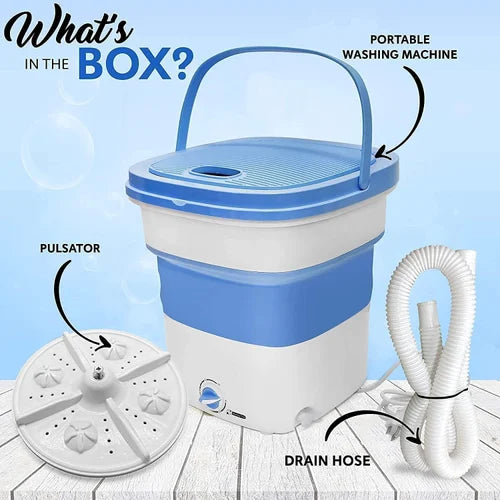 Fully Automatic Top Load Multicolor PORTABLE WASHING MACHINE